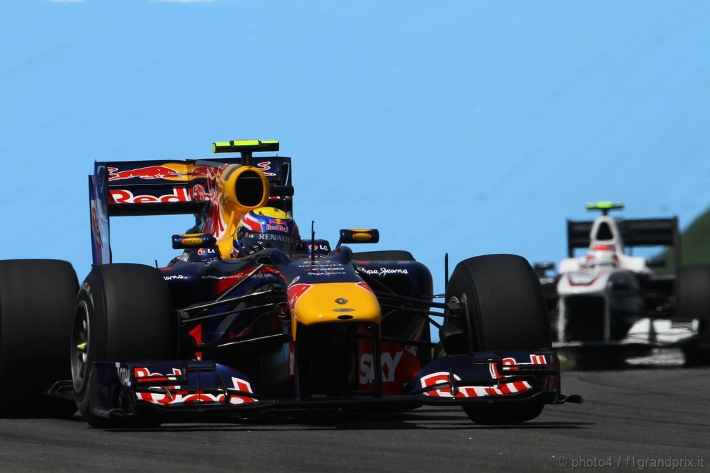 GP Brasile, Prove Libere 1, Venerdi', Mark Webber (AUS), Red Bull Racing, RB6 