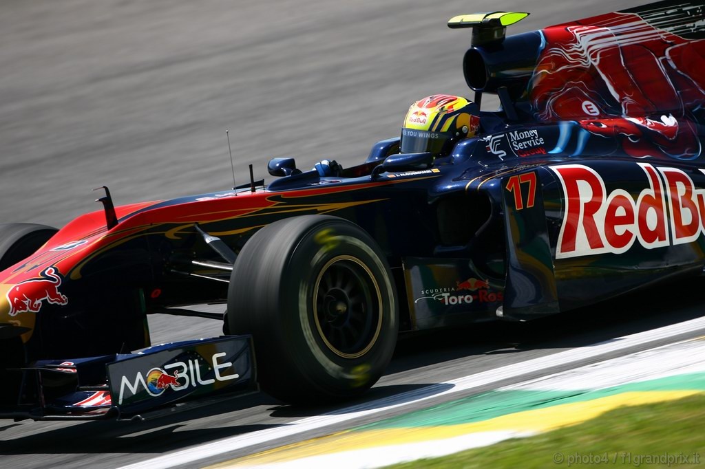 GP Brasile, Prove Libere 1, Venerdi', Jaime Alguersuari (SPA), Scuderia Toro Rosso, STR5 