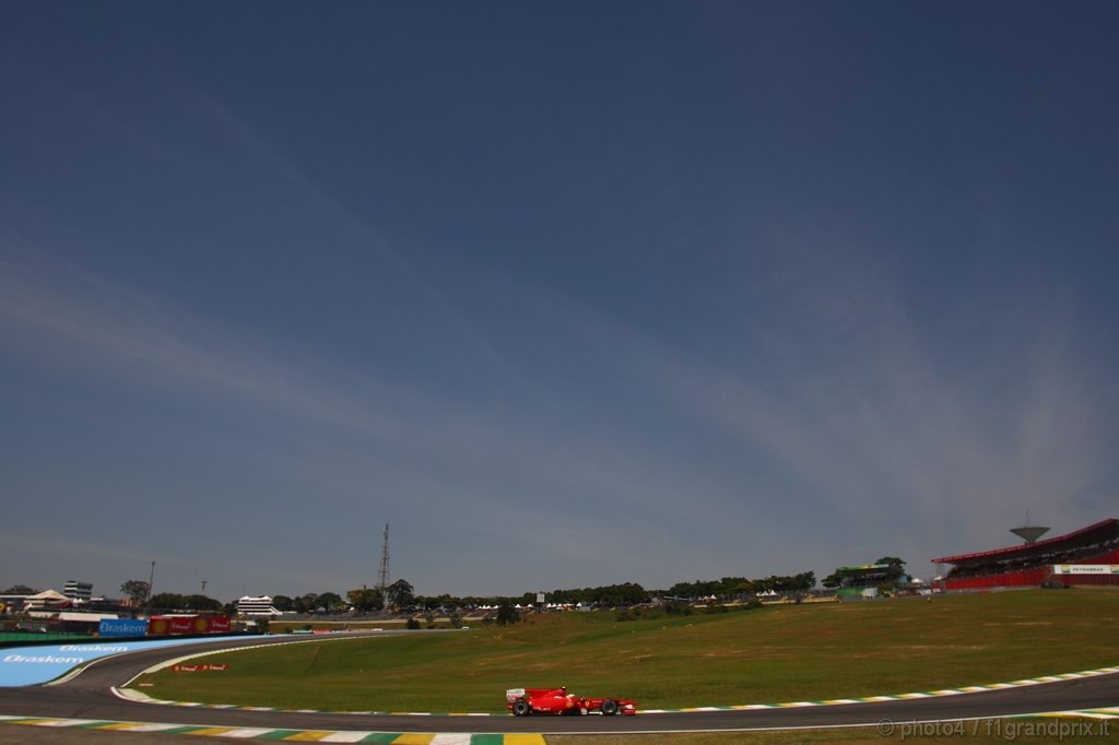 GP Brasile, Prove Libere 1, Venerdi', Fernando Alonso (ESP), Ferrari, F10 