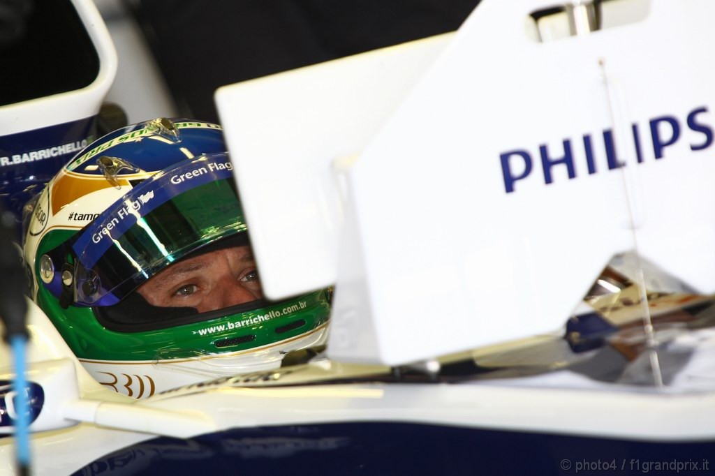 GP Brasile, Prove Libere 1, Venerdi', Rubens Barrichello (BRA), Williams, FW32 