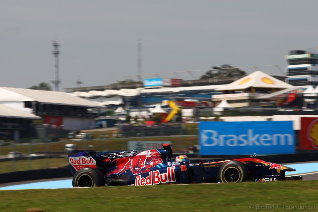 GP Brasile, Prove Libere 1, Venerdi', Sébastien Buemi (SUI), Scuderia Toro Rosso, STR5 