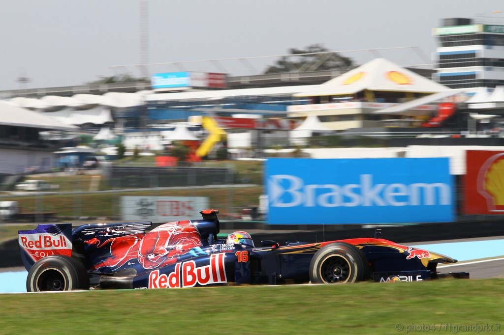 GP Brasile, Prove Libere 1, Venerdi', Sébastien Buemi (SUI), Scuderia Toro Rosso, STR5 