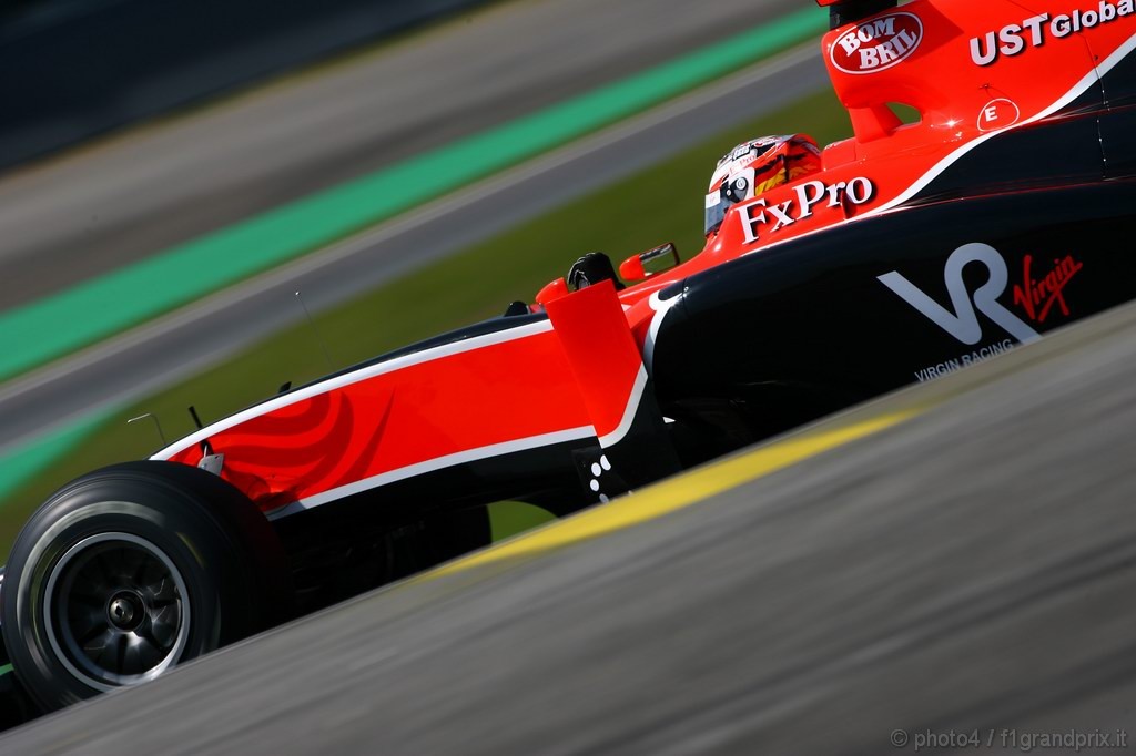 GP Brasile, Prove Libere 1, Venerdi', Jerome D'Ambrosio (BEL), Test Driver Virgin Racing, VR-01  