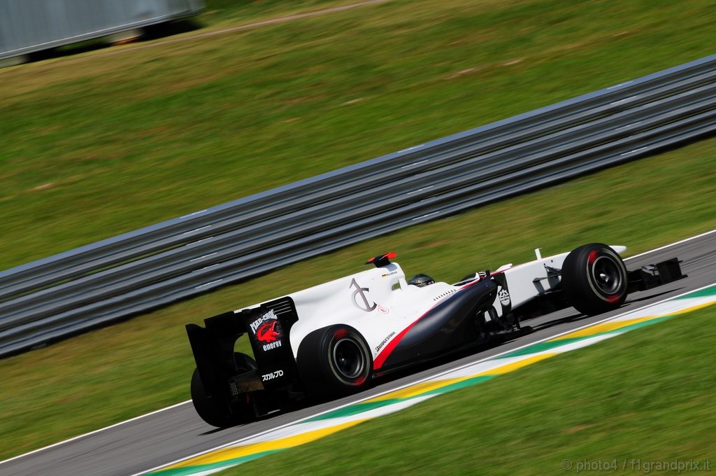GP Brasile, Prove Libere 1, Venerdi', Nick Heidfeld (GER), BMW Sauber F1 Team, C29  