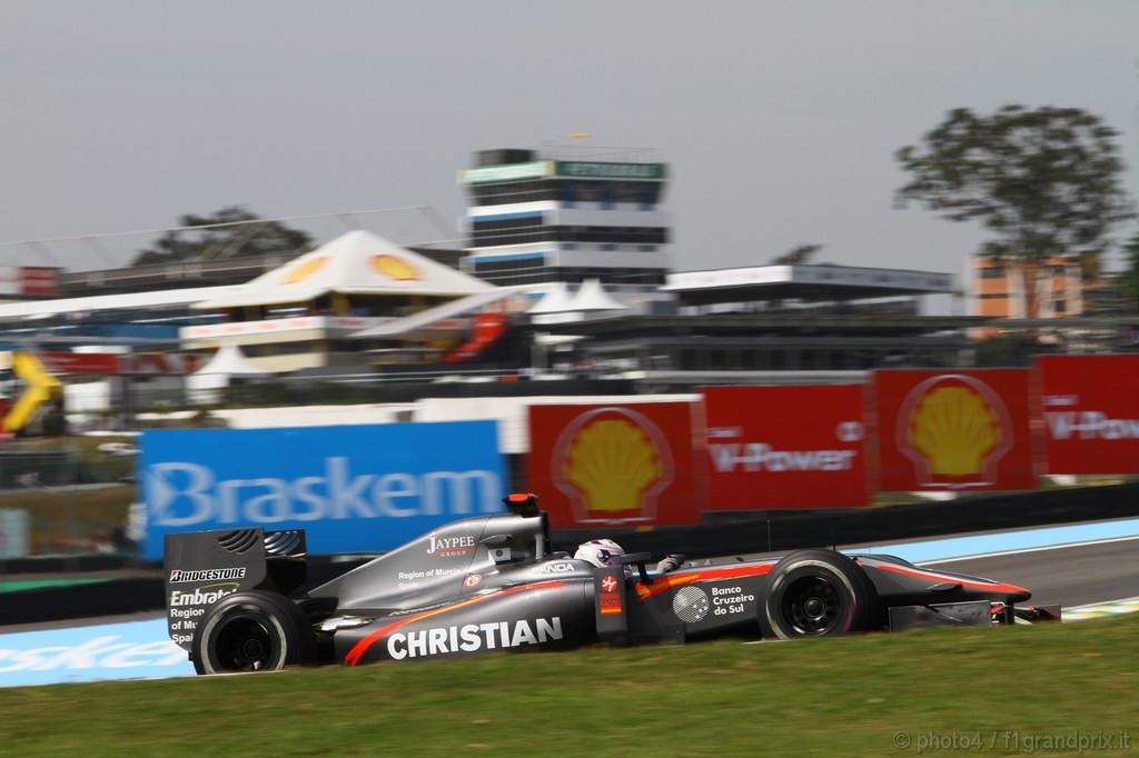 GP Brasile, Prove Libere 1, Venerdi',Christian Klien (AUT),  Hispania Racing F1 Team (HRT), F110  