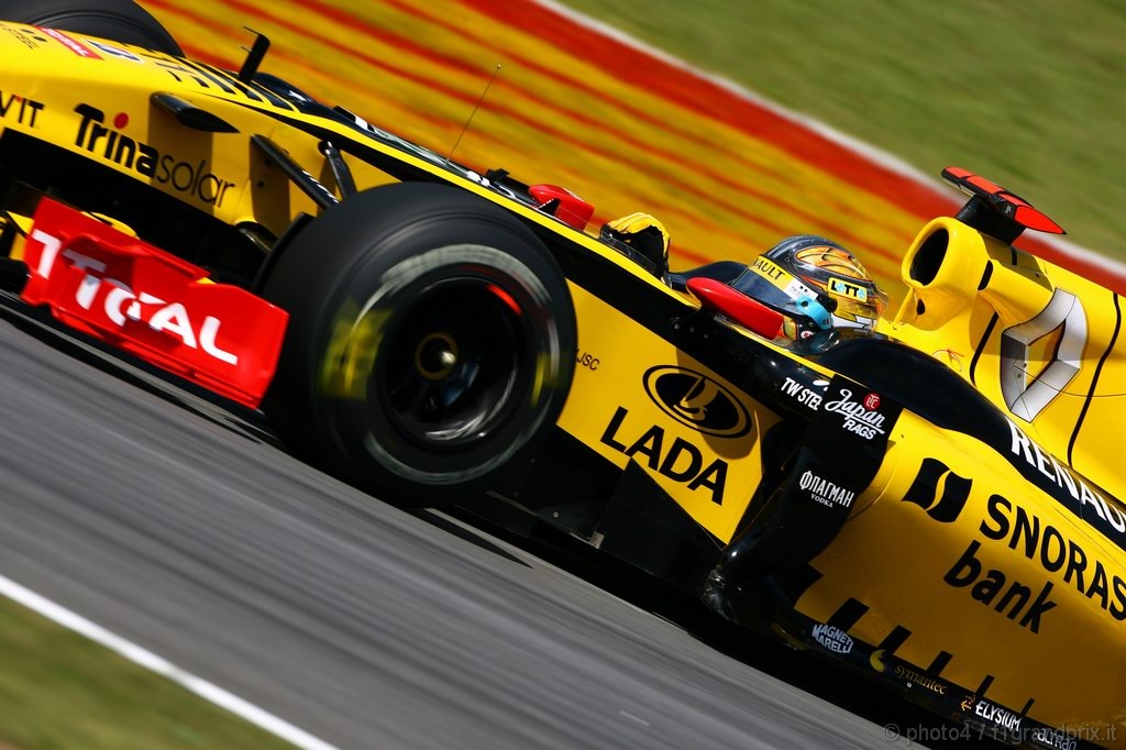 GP Brasile, Prove Libere 1, Venerdi', Robert Kubica (POL), Renault F1 Team, R30 