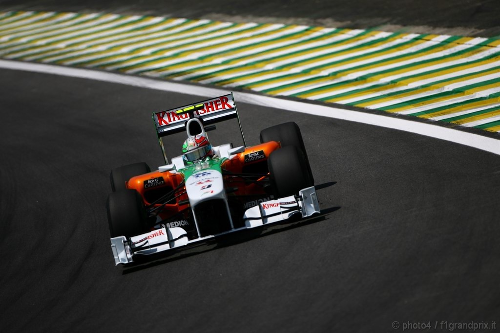 GP Brasile, Prove Libere 1, Venerdi', Vitantonio Liuzzi (ITA), Force India F1 Team, VJM03 