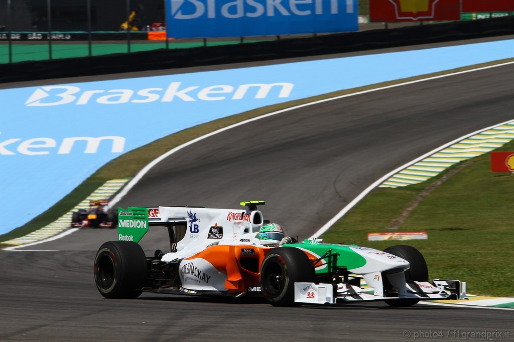 GP Brasile, Prove Libere 1, Venerdi', Vitantonio Liuzzi (ITA), Force India F1 Team, VJM03 