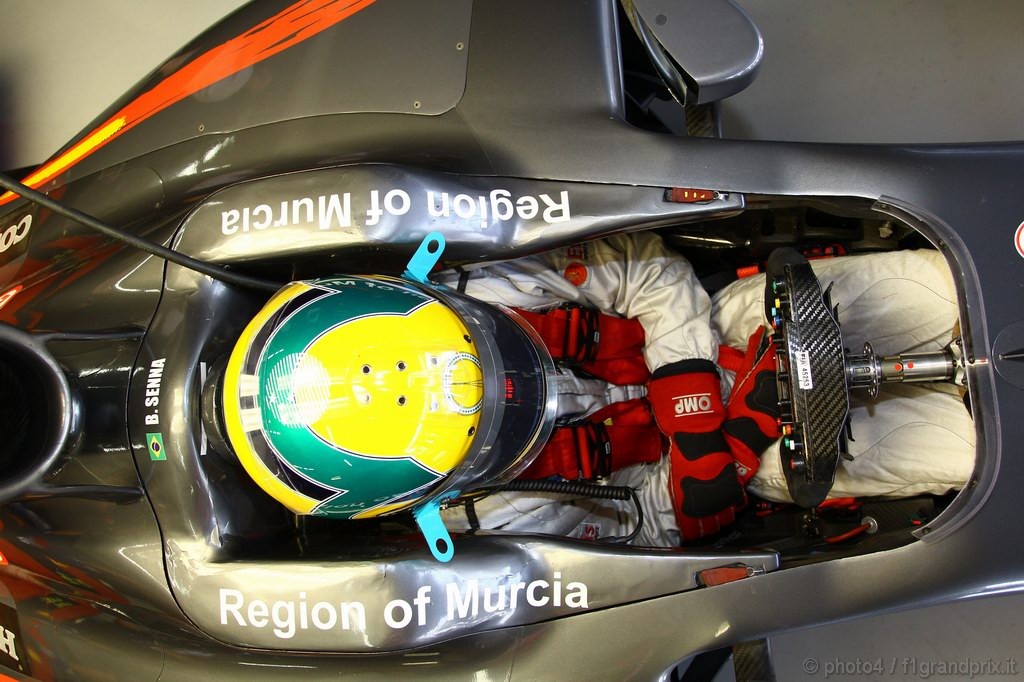 GP Brasile, Prove Libere 1, Venerdi', Bruno Senna (BRA), Hispania Racing F1 Team (HRT), F110 
