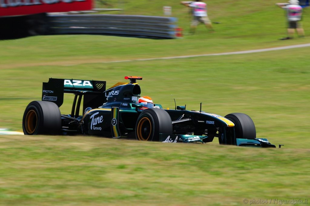 GP Brasile, Prove Libere 1, Venerdi', Jarno Trulli (ITA), Lotus Racing, T127 