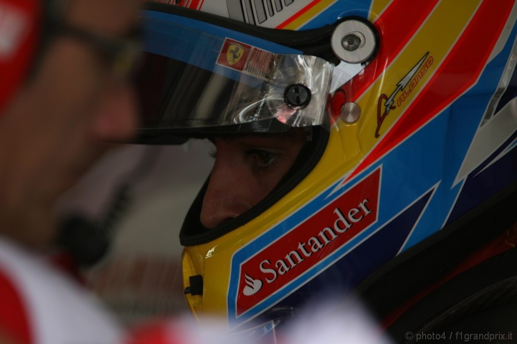 GP Brasile, Prove Libere 2, Venerdi', Fernando Alonso (ESP), Ferrari, F10 