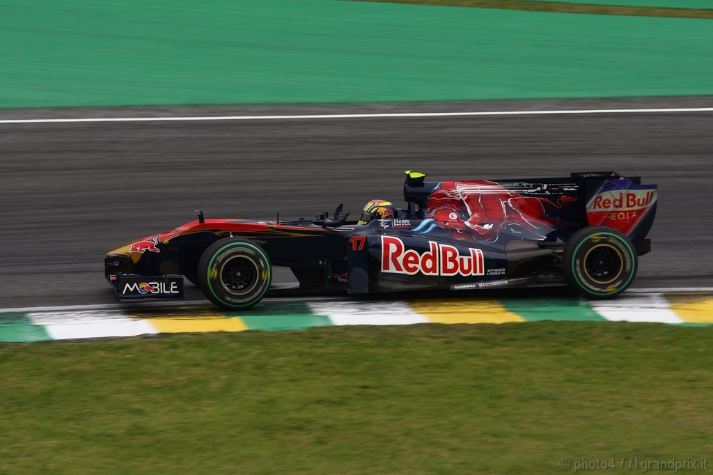 GP Brasile, Prove Libere 2, Venerdi', Jaime Alguersuari (SPA), Scuderia Toro Rosso, STR5 