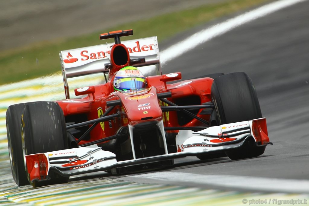 GP Brasile, Prove Libere 2, Venerdi', Fernando Alonso (ESP), Ferrari, F10 