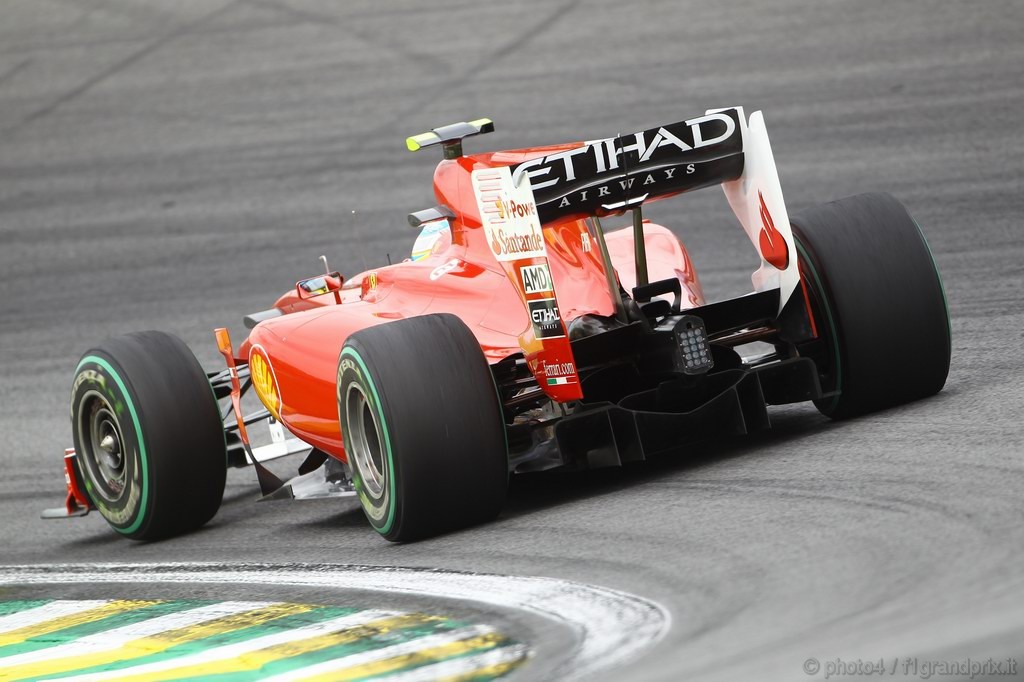 GP Brasile, Prove Libere 2, Venerdi', Fernando Alonso (ESP), Ferrari, F10 
