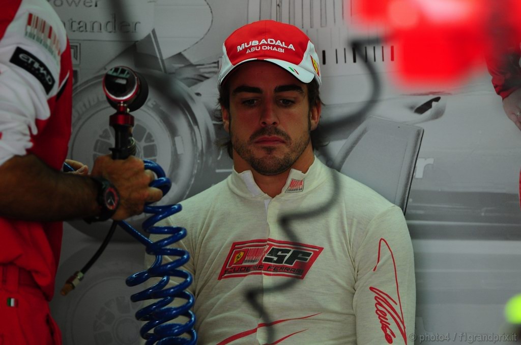 GP Brasile, Prove Libere 2, Venerdi', Fernando Alonso (ESP), Ferrari, F10 