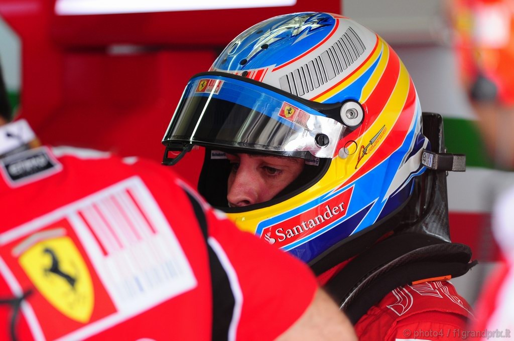 GP Brasile, Prove Libere 2, Venerdi', Fernando Alonso (ESP), Ferrari, F10 