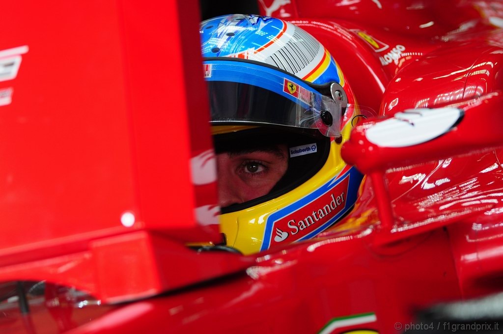 GP Brasile, Prove Libere 2, Venerdi', Fernando Alonso (ESP), Ferrari, F10 