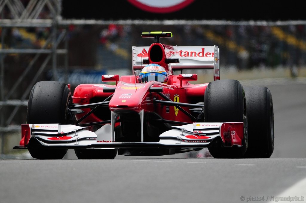 GP Brasile, Prove Libere 2, Venerdi', Fernando Alonso (ESP), Ferrari, F10 