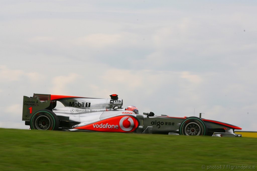 GP Brasile, Prove Libere 2, Venerdi', Jenson Button (GBR), McLaren  Mercedes, MP4-25 