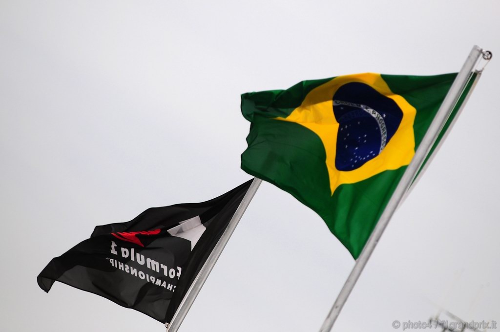 GP Brasile, Prove Libere 2, Venerdi', Brazil flag