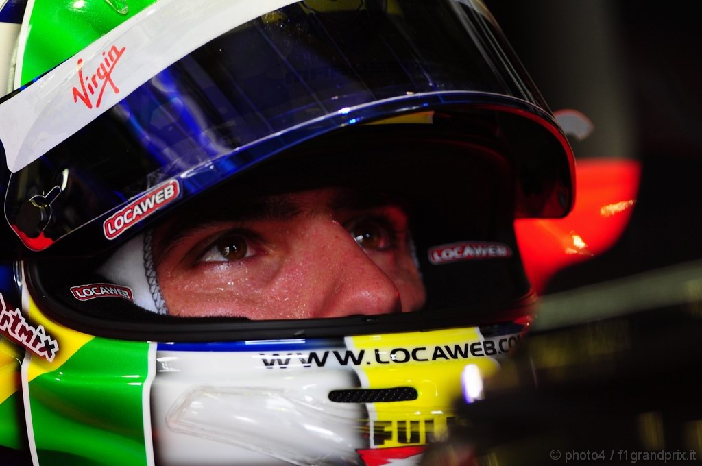 GP Brasile, Prove Libere 2, Venerdi', Lucas Di Grassi (BRA), Virgin Racing, VR-01 