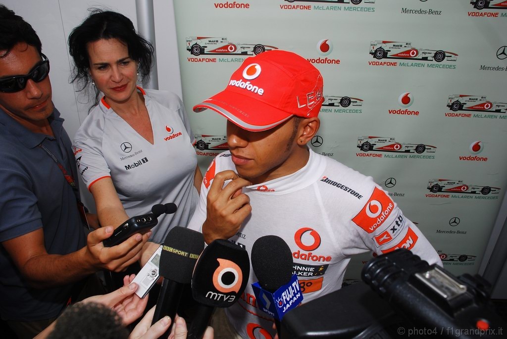 GP Brasile, Prove Libere 2, Venerdi', Lewis Hamilton (GBR), McLaren  Mercedes, MP4-25 
