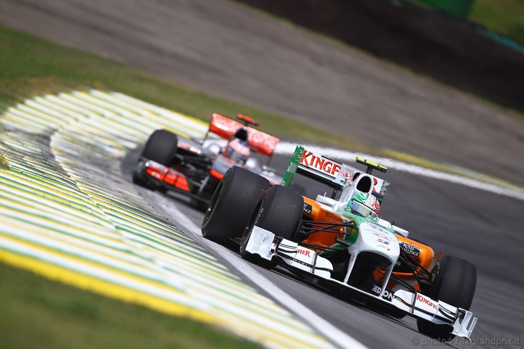GP Brasile, Prove Libere 2, Venerdi', Vitantonio Liuzzi (ITA), Force India F1 Team, VJM03 