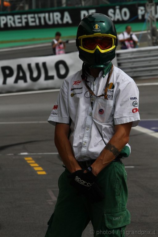 GP Brasile, Prove Libere 2, Venerdi', Mechanics Lotus