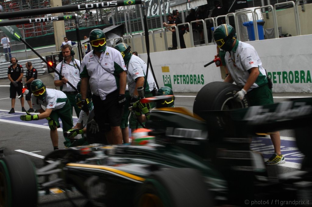 GP Brasile, Prove Libere 2, Venerdi', Mechanics Lotus