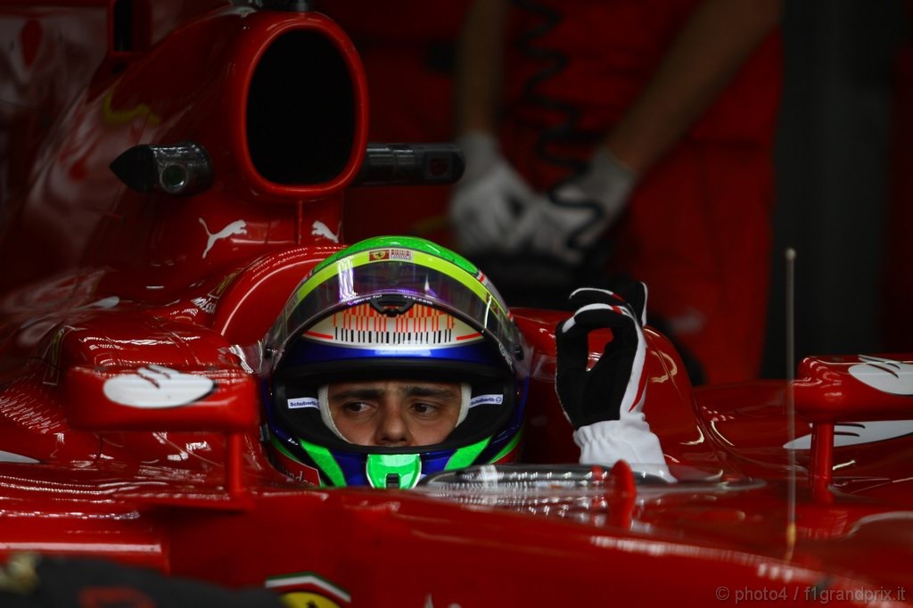 GP Brasile, Prove Libere 2, Venerdi', Felipe Massa (BRA), Ferrari, F10 