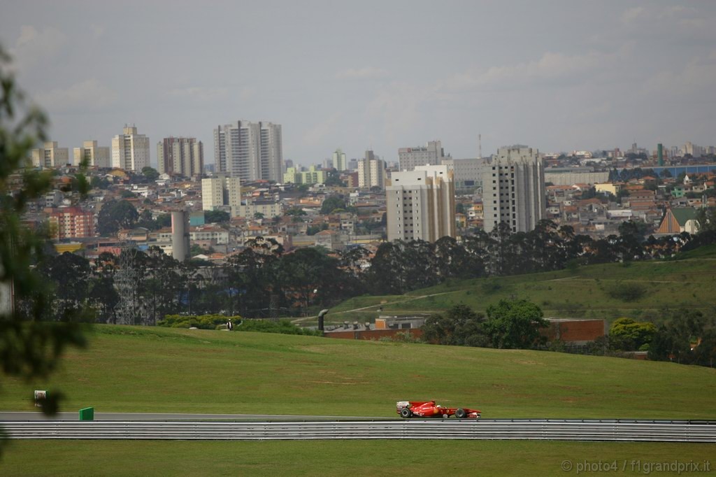 GP Brasile, Prove Libere 2, Venerdi', Felipe Massa (BRA), Ferrari, F10 