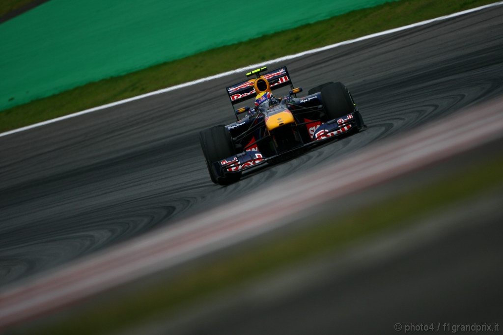 GP Brasile, Prove Libere 2, Venerdi', Mark Webber (AUS), Red Bull Racing, RB6 
