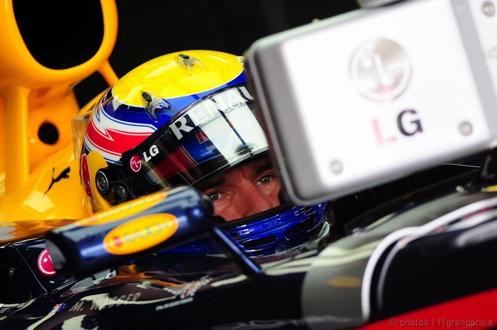 GP Brasile, Prove Libere 2, Venerdi', Mark Webber (AUS), Red Bull Racing, RB6 