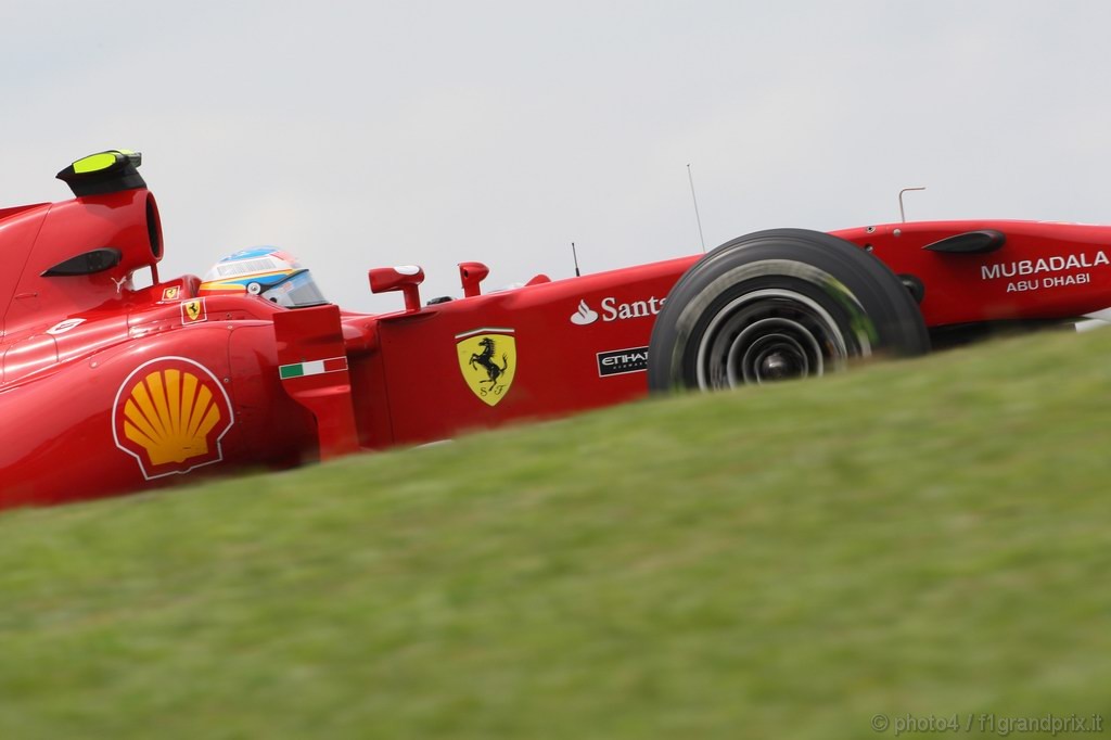 GP Brasile, Prove Libere 2, Venerdi', Fernando Alonso (ESP), Ferrari, F10 