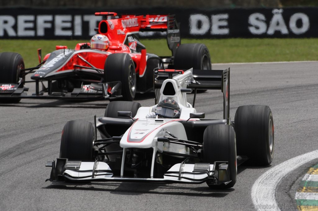 GP Brasile, Prove Libere 2, Venerdi', Nick Heidfeld (GER), BMW Sauber F1 Team, C29  