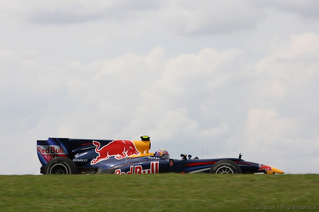 GP Brasile, Prove Libere 2, Venerdi', Mark Webber (AUS), Red Bull Racing, RB6 