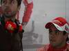 GP Brasile, Prove Libere 1, Venerdi', Felipe Massa (BRA), Ferrari, F10 e Nicola Todt (FRA), Manager di Felipe Massa 