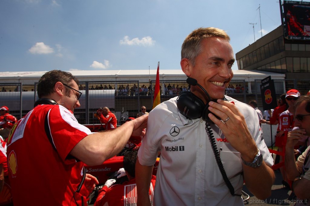 GP Canada, Gara, Martin Whitmarsh (GBR), Chief Executive Officer e Stefano Domenicali (ITA), Head of the Gestione Sportiva 