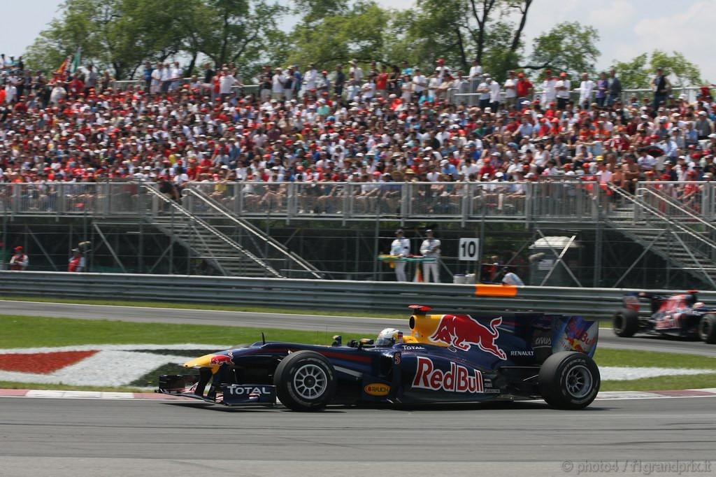 GP Canada, Gara, Sebastian Vettel (GER), Red Bull Racing, RB6 