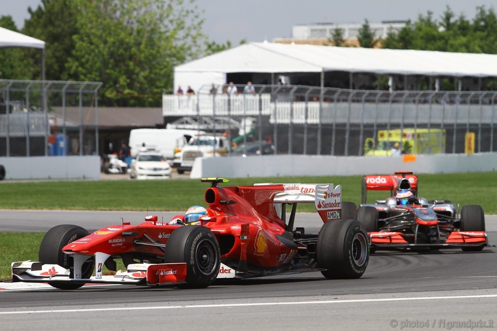 GP Canada, Gara, Fernando Alonso (ESP), Ferrari, F10 