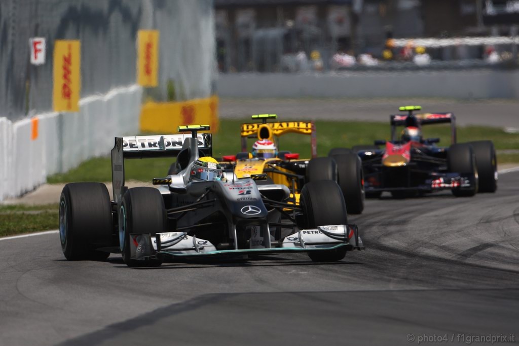 GP Canada, Gara, Nico Rosberg (GER), Mercedes GP F1 Team, MGP W01 