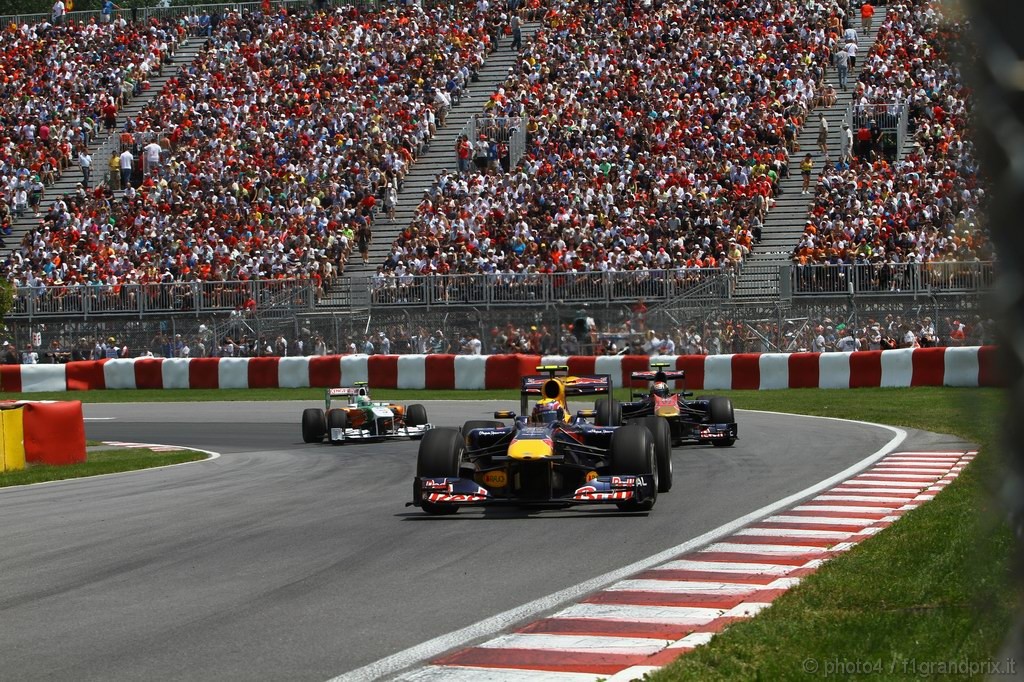 GP Canada, Gara, Mark Webber (AUS), Red Bull Racing, RB6 