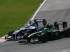 GP Canada, Gara, Heikki Kovalainen (FIN), Lotus Racing, T127 e Rubens Barrichello (BRA), Williams, FW32 