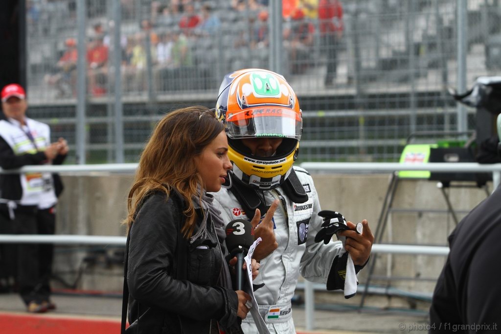 GP Canada, Prove Libere 3, Sabato, Karun Chandhok (IND), Hispania Racing F1 Team (HRT), F110 