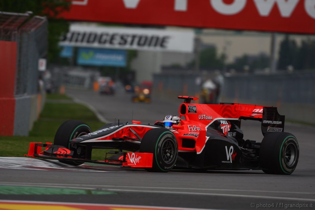 GP Canada, Prove Libere 3, Sabato, Timo Glock (GER), Virgin Racing, VR-01  