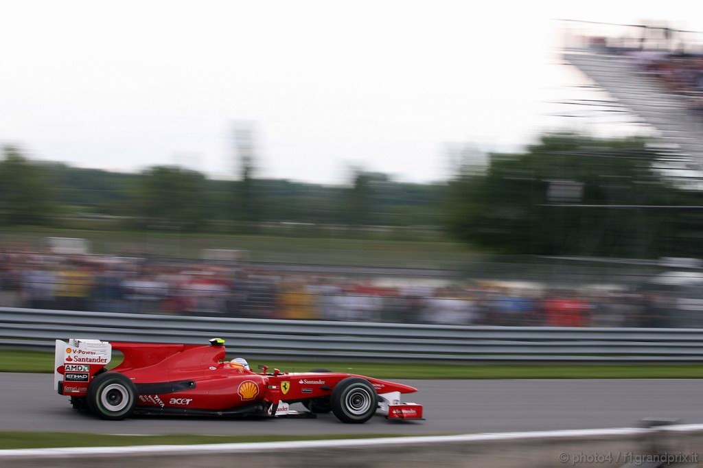 GP Canada, Prove Libere 3, Sabato, Fernando Alonso (ESP), Ferrari, F10 