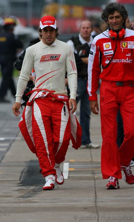 GP Canada, Prove Libere 3, Sabato, Fernando Alonso (ESP), Ferrari, F10 