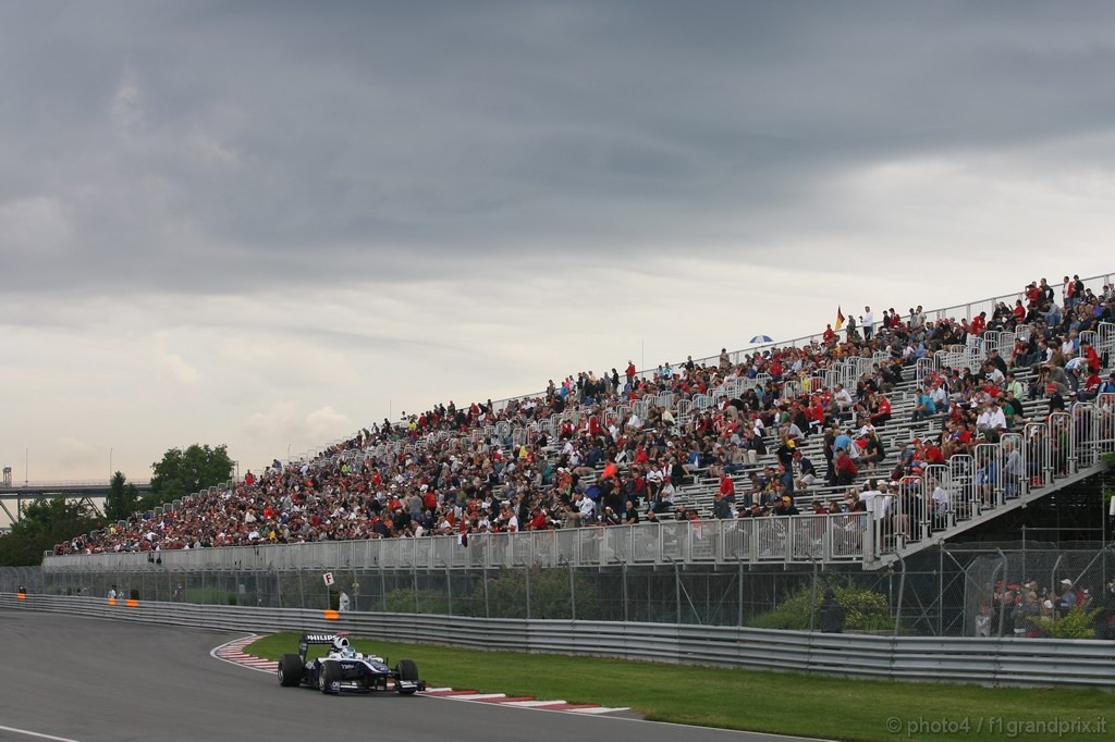 GP Canada, Prove Libere 3, Sabato, Rubens Barrichello (BRA), Williams, FW32 