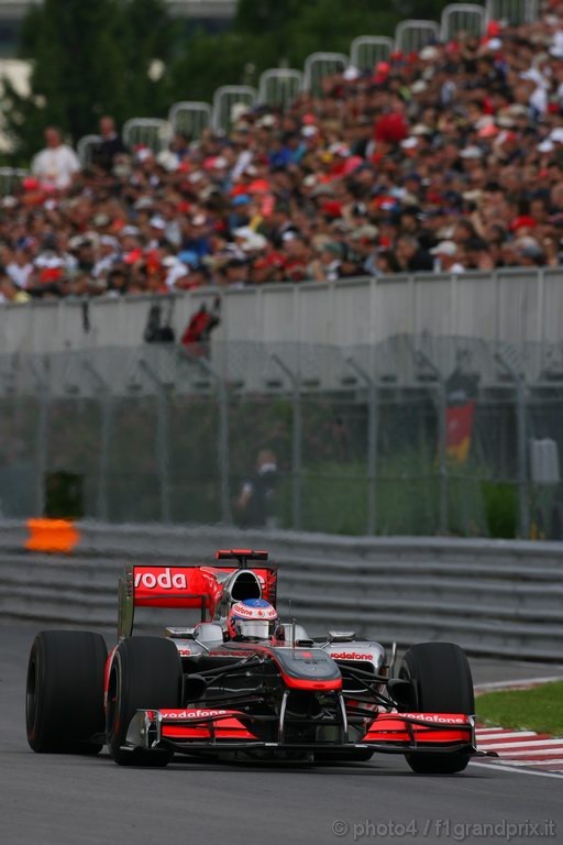 GP Canada, Prove Libere 3, Sabato, Jenson Button (GBR), McLaren  Mercedes, MP4-25 