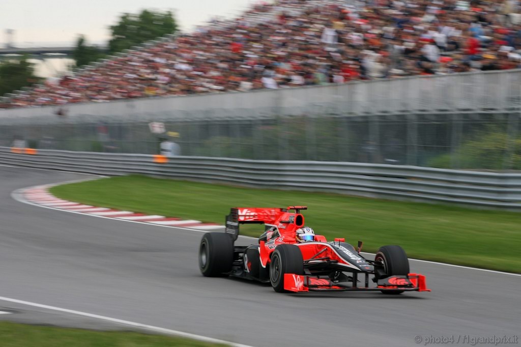 GP Canada, Prove Libere 3, Sabato, Timo Glock (GER), Virgin Racing, VR-01  